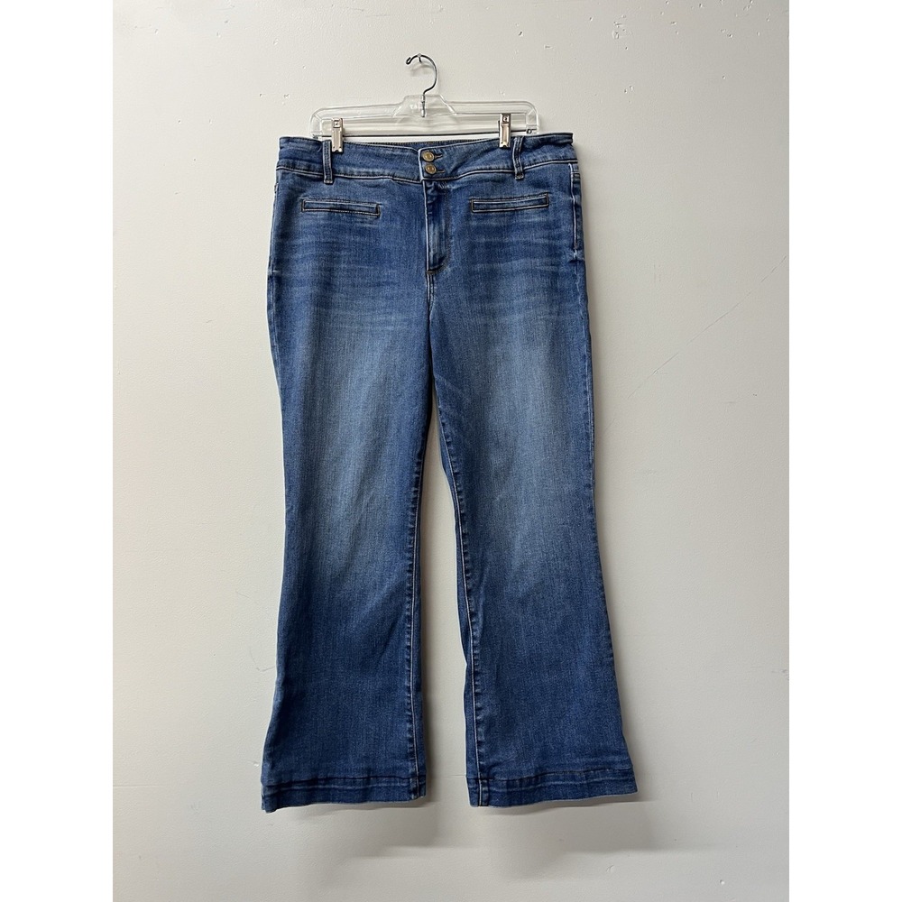 Kut From The Kloth Kelsey ankle flare jeans in women's size 14